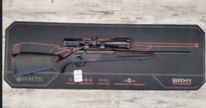 Screenshot_20251101_105433_Instagram 1714.00 CHF 4 I 4% BERETTA Carabine a réarmement linéaire Modèle: BRX1 Cal.30-06 Sprg Canon de 51 cm (martelé à froid) avec filetage M14x1 Chargeur amovible 5 coups Crosse composite ambidextre noire avec grip gris Plaque de couche Extralight Canons interchangeables Levier de culasse modulable pour Droitier ou Gaucher Tête de culasse à 8 tenons Sécurité manuelles 3 positions Embase rail picatinny Détente réglable Poids: 3.2 kg Vendue sans lunette; Zeiss V4 3-12*56 (60); 1'240,- CHF Disponible sur commande1714.00 CHF 4 I 4% BERETTA Carabine a réarmement linéaire Modèle: BRX1 Cal.30-06 Sprg Canon de 51 cm (martelé à froid) avec filetage M14x1 Chargeur amovible 5 coups Crosse composite ambidextre noire avec grip gris Plaque de couche Extralight Canons interchangeables Levier de culasse modulable pour Droitier ou Gaucher Tête de culasse à 8 tenons Sécurité manuelles 3 positions Embase rail picatinny Détente réglable Poids: 3.2 kg Vendue sans lunette; Zeiss V4 3-12*56 (60); 1'240,- CHF € Disponible sur commande