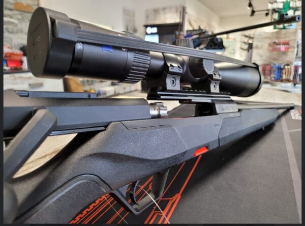 Screenshot_20251101_105532_Instagram 1714.00 CHF 4 I 4% BERETTA Carabine a réarmement linéaire Modèle: BRX1 Cal.30-06 Sprg Canon de 51 cm (martelé à froid) avec filetage M14x1 Chargeur amovible 5 coups Crosse composite ambidextre noire avec grip gris Plaque de couche Extralight Canons interchangeables Levier de culasse modulable pour Droitier ou Gaucher Tête de culasse à 8 tenons Sécurité manuelles 3 positions Embase rail picatinny Détente réglable Poids: 3.2 kg Vendue sans lunette; Zeiss V4 3-12*56 (60); 1'240,- CHF Disponible sur commande1714.00 CHF 4 I 4% BERETTA Carabine a réarmement linéaire Modèle: BRX1 Cal.30-06 Sprg Canon de 51 cm (martelé à froid) avec filetage M14x1 Chargeur amovible 5 coups Crosse composite ambidextre noire avec grip gris Plaque de couche Extralight Canons interchangeables Levier de culasse modulable pour Droitier ou Gaucher Tête de culasse à 8 tenons Sécurité manuelles 3 positions Embase rail picatinny Détente réglable Poids: 3.2 kg Vendue sans lunette; Zeiss V4 3-12*56 (60); 1'240,- CHF € Disponible sur commande