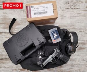 Screenshot_20251101_133709_Instagram 1519.00-CHF € ❌ 1'215.00 CHF € ✅ Mod. 92FS Classic Calibre: 9x19 ( 9mm PARA) Chargeur 15 coups Canon 4.9 > ( 12,5 cm) Culasse et canon en acier noir Plaquette plastique Fonctionnement en simple et double action. Livré dans une mallette ABS BERETTA avec 2 chargeurs et un Gun Lock Vendu avec : Kit de nettoyage complet, sac de tir Messenger Beretta, une paire de protection auditive Peltor 3M, une paire de lunette de protection et 1'000 cartouches de 9x19.