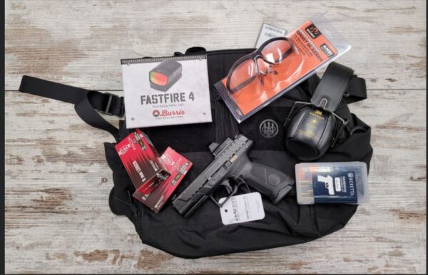 Screenshot_20251101_143155_Instagram PROMO 1'898.00-CHF € ❌ 1'515.00 CHF € ✅ Pistolet semi automatique BERETTA + Burris FastFire 4 Mod. APX A Full Size Arme de poing catégorie B 1 Calibre: 9x19 Chargeur 17 coups Canon 4.25 > (10,8 cm) Carcasse: Technopolymère renforcée fibre de verre Culasse avec système RDO pour la fixation d'un point rouge Plaquette RDO Docter Point rouge Burris FastFire 4 Fonctionnement en simple et double action. Rail picatinny universel sous le canon Indicateur de chambre Vendu avec : Kit de nettoyage complet, sac de tir Messenger Beretta, une paire de protection auditive Peltor 3M, une paire de lunette de protection et 1'000 cartouches de 9x19.